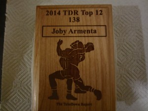 Joby Armenta State Champ 138