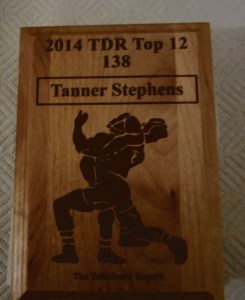 2A 138 Lbs. 3rd Place Tanner Stephens of Currituck, Region. Champ