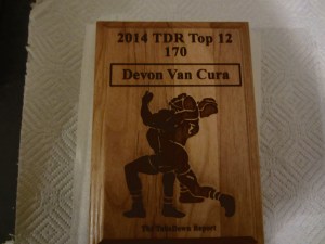 2A 170 Lbs. 2nd Place Devon Van Cura of Washington