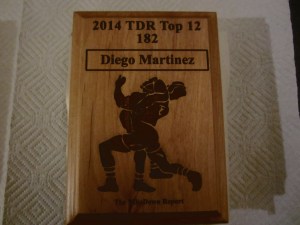 2A 182 Lbs. State Champ Diego Martinez of Ayden-Grifton H.S.