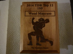 3A 195 Lbs Champ. Wood Mancuso of West Carteret