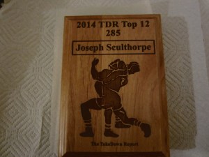 3A 285 Lbs. State Champ Joeseph Sculthorpe of Topsail